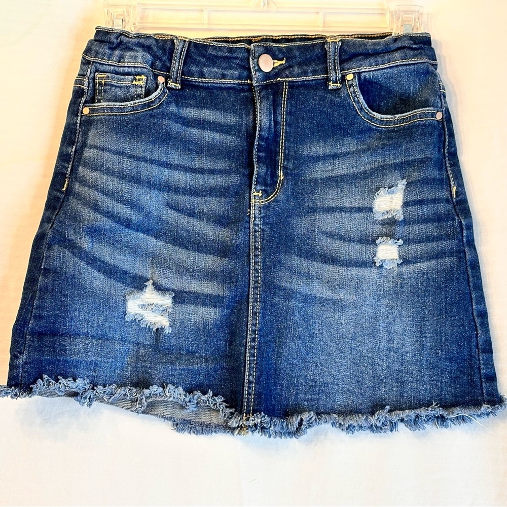 WONDER NATION GIRLS DENIM SKIRT (sz L)